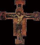 unknow artist Cross with the Crucifixion oil painting on canvas